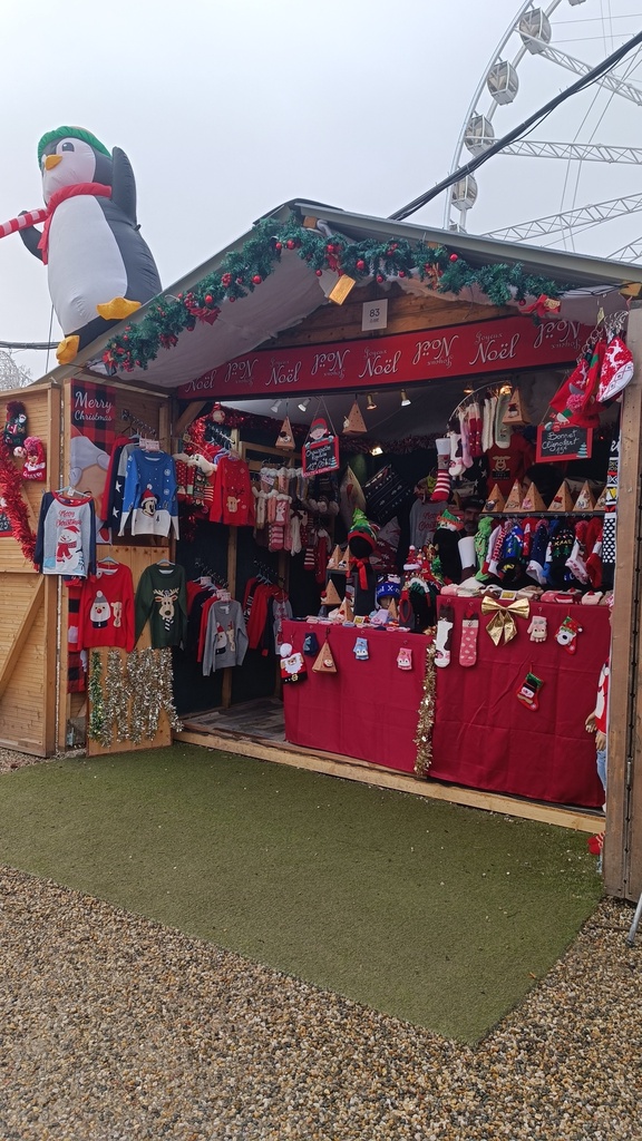 MDN - Chalet vente non-alimentaire (3m x 2,5m) avec portes toute hauteur dégondables