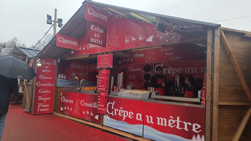 MDN - Chalet restauration à emporter (6m x 2,5m)  avec portes toute hauteur dégondables - pas de terrasse ni de siège